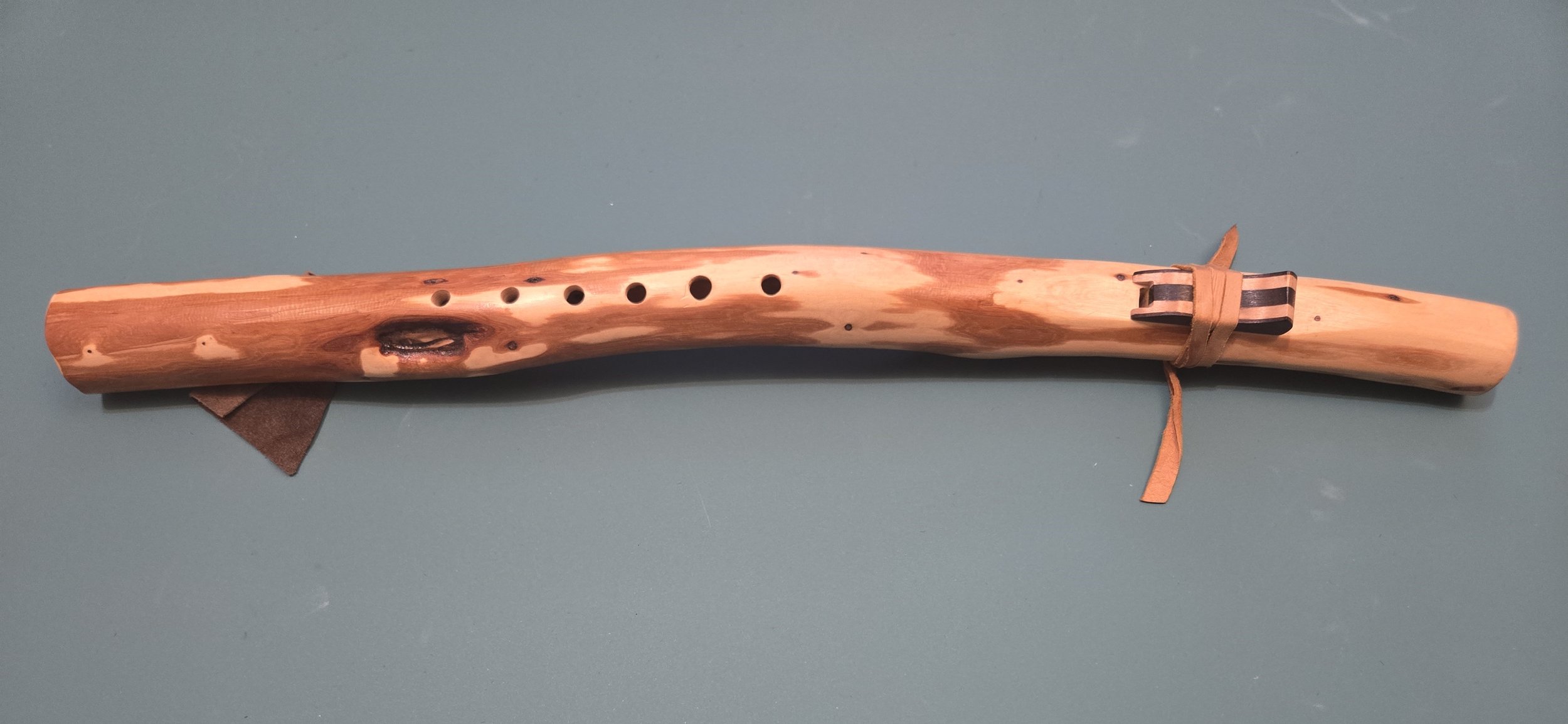 Cedar Flute with Rosewood/Maple Fetish • Key of "Eb"
$325.00