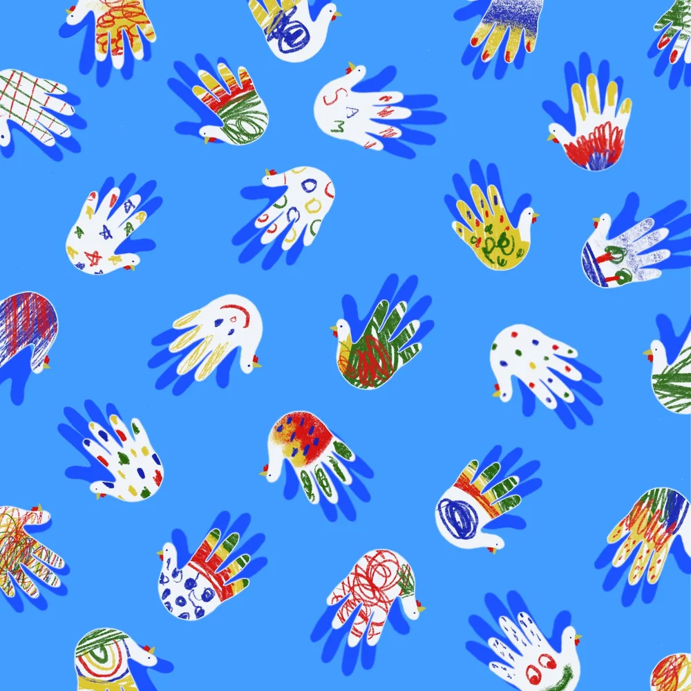 Hands Pattern — Sam Silverman Studio