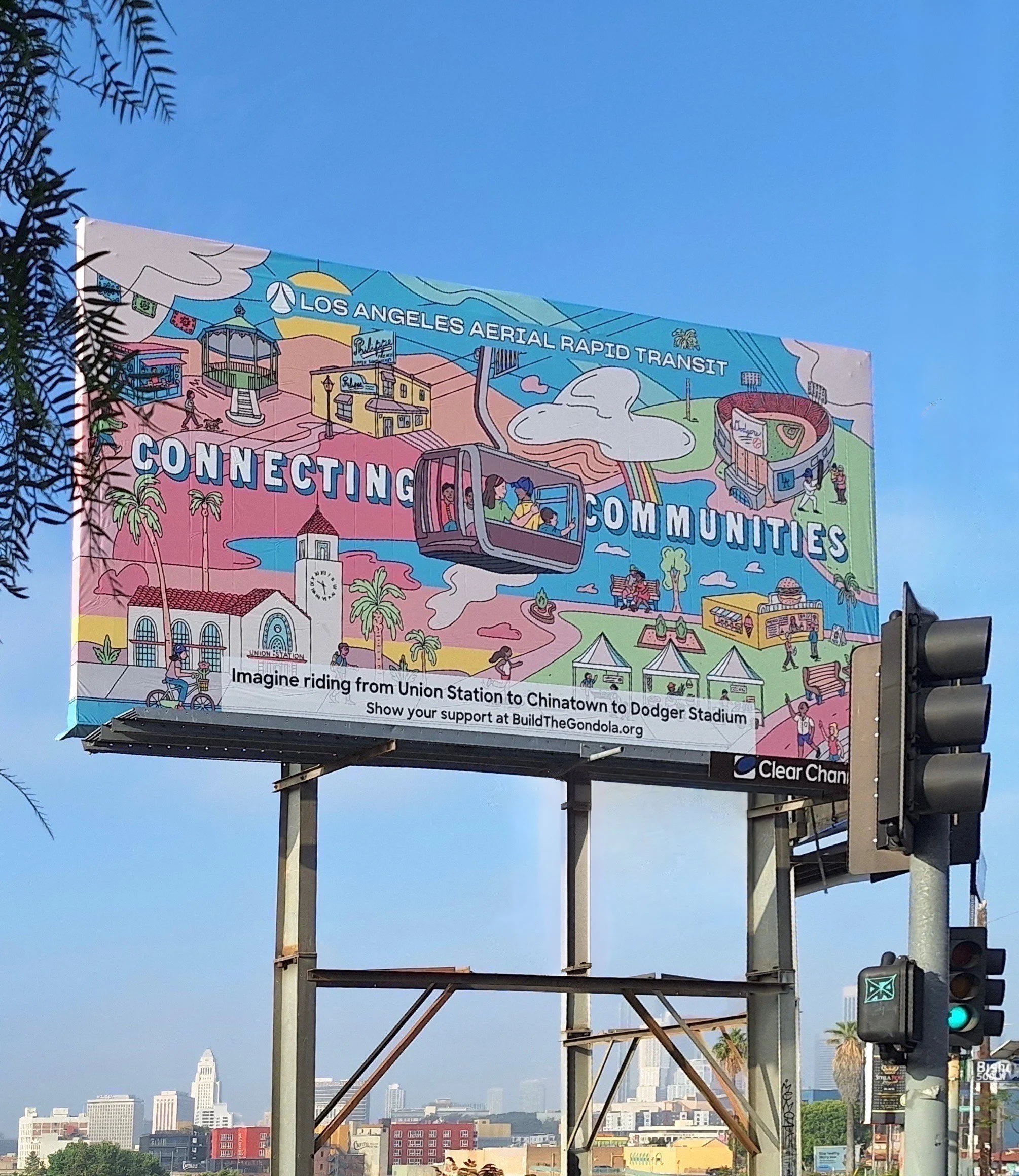 Los Angeles Billboard Illustration