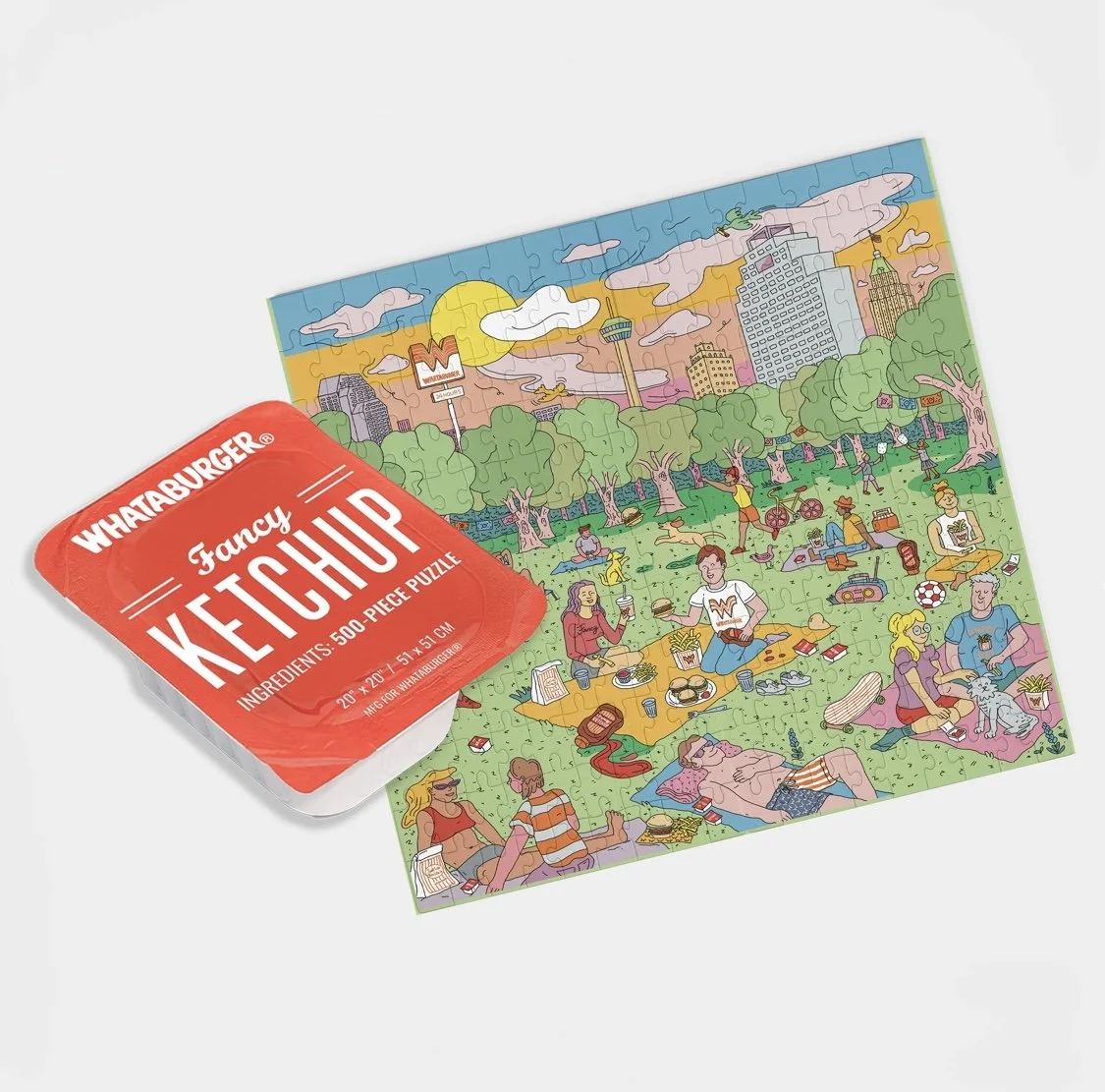 Whataburger Puzzle – Product Photography