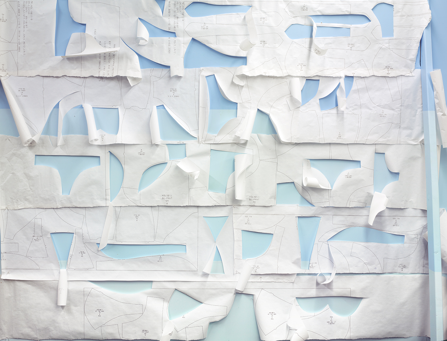   Blue Print , 2015 Inkjet print 40 x 52 inches   ———— 