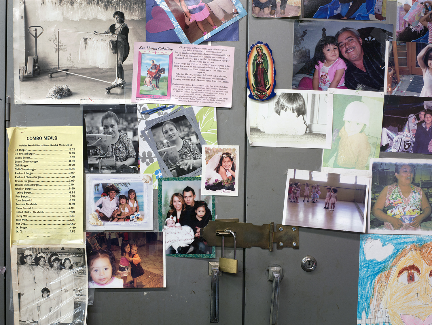   Raquel’s Locker , 2013 Archival pigment print 30 x 40 inches   ———— 