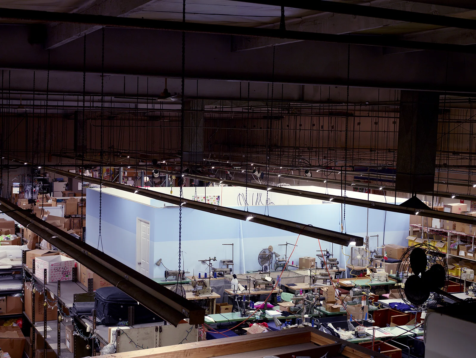 Bikini Factory/Studio (Elevated Perspective) , 2013 Archival pigment print 20 x 25 inches ————