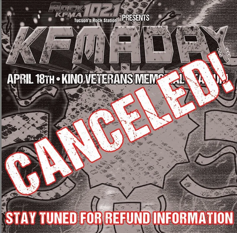 KFMADAY CANCELLED