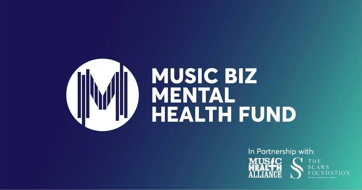Music Business Association Partners With Scars Foundation and Music Health Alliance to Establish Mental Health Fund