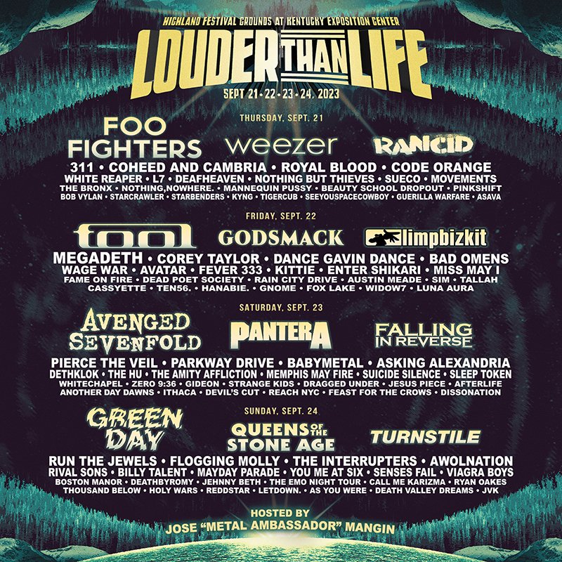 Louder Than Life 2023!