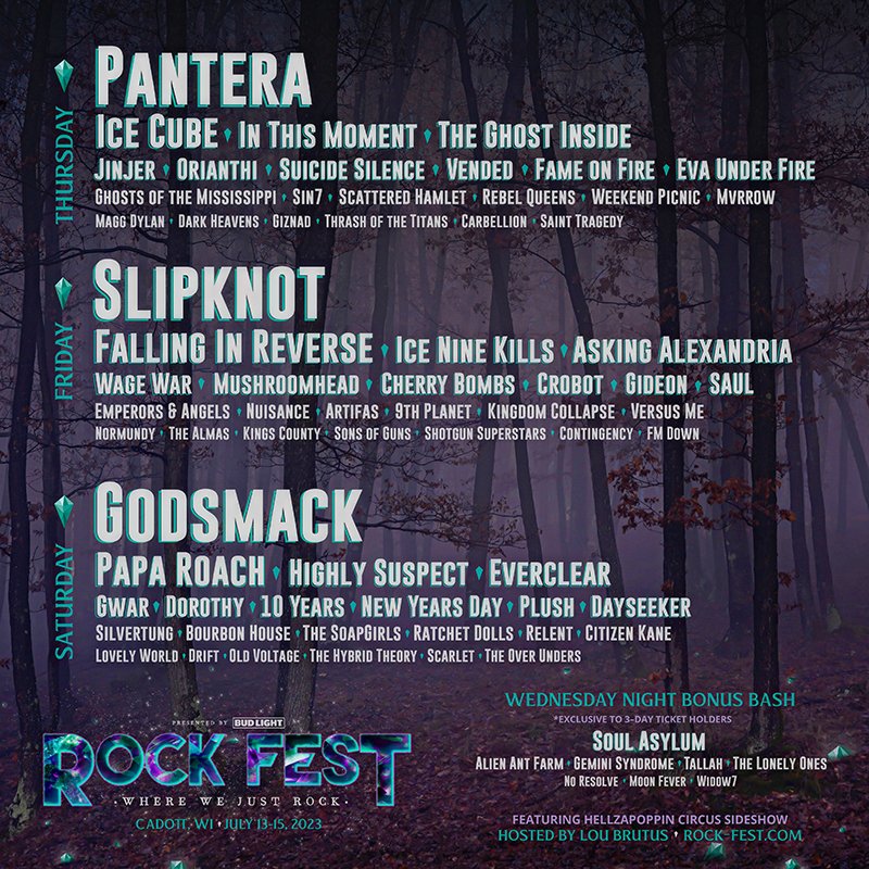 ROCK FEST 2023! — Godsmack