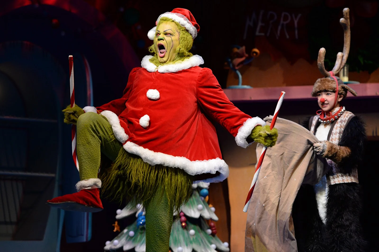 Natalie Tran as Young Max and Reed Sigmund as The Grinch in Dr. Seuss's How the Grinch Stole Christmas photo by Kaitlin Randolph1.jpg
