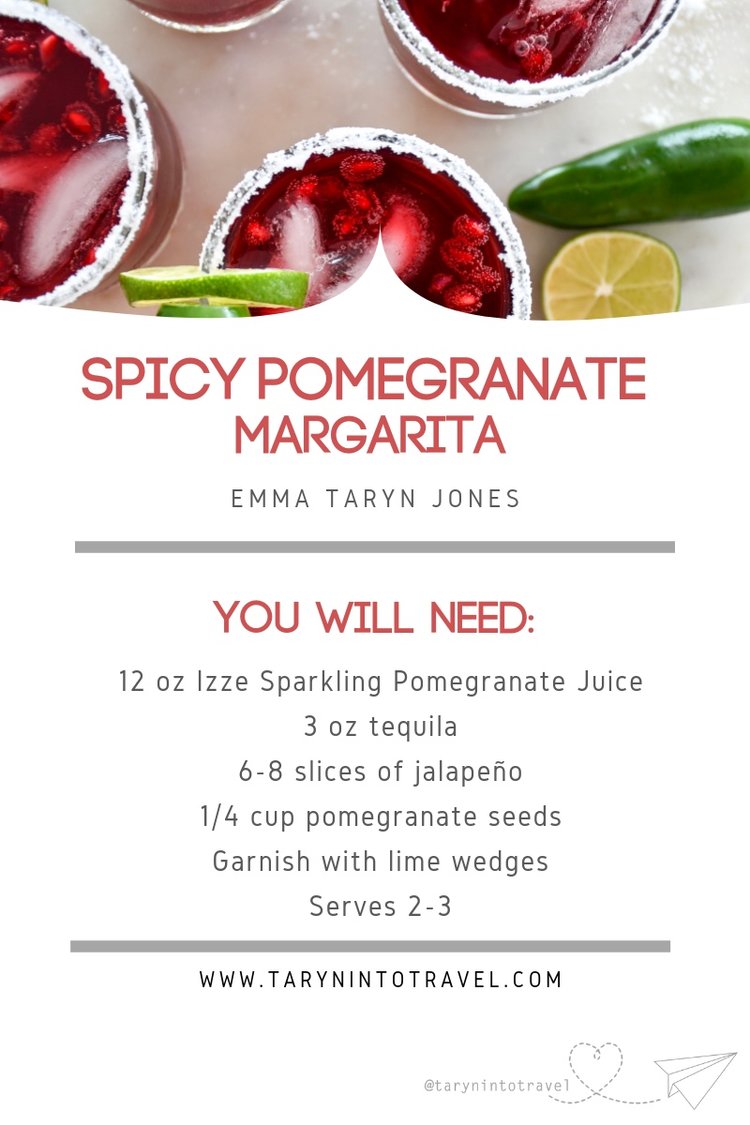 ABC’s Bachelorette Party: Spicy Pomegranate Margarita