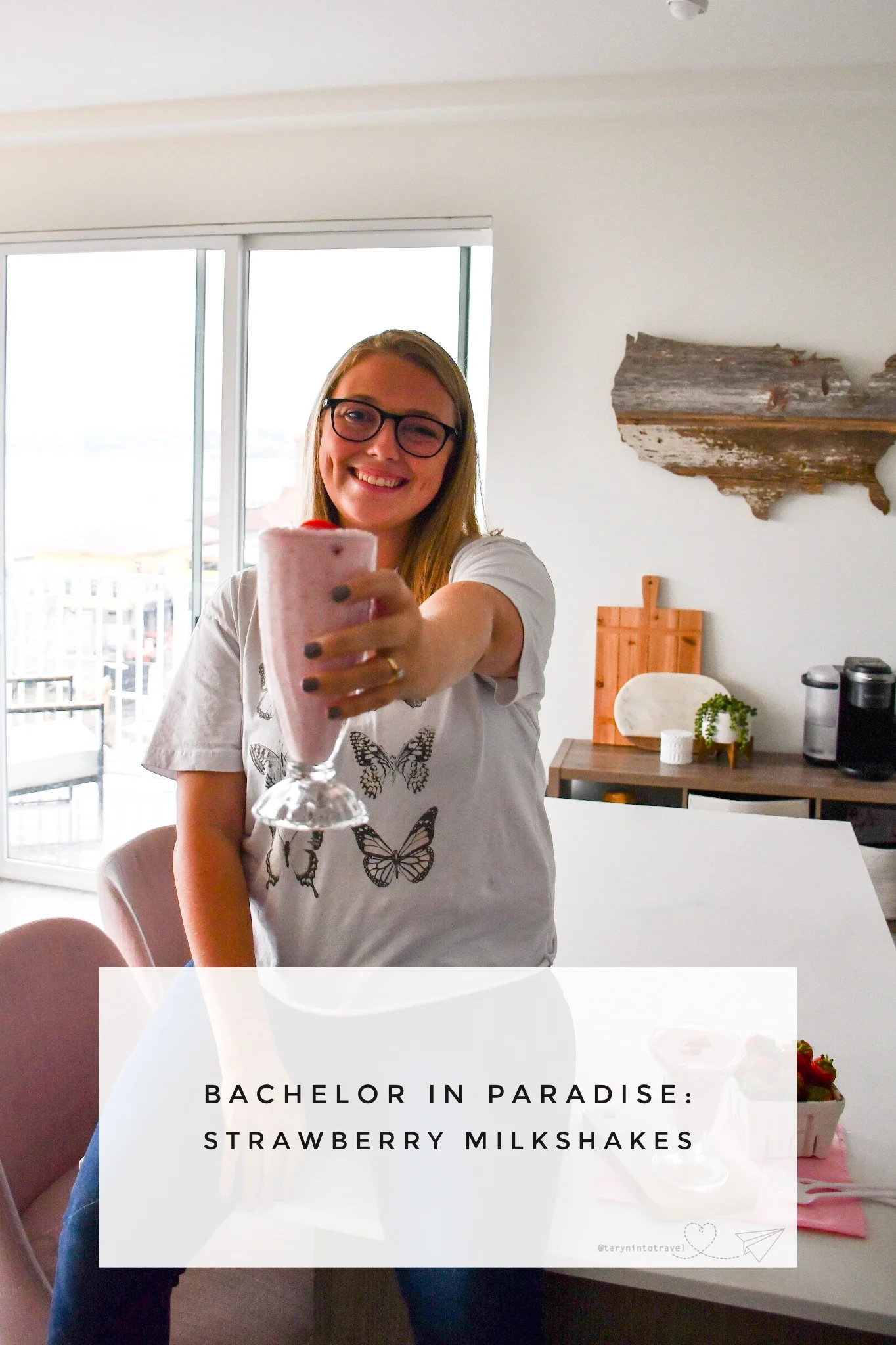 Bachelor in Paradise: Strawberry Milkshakes