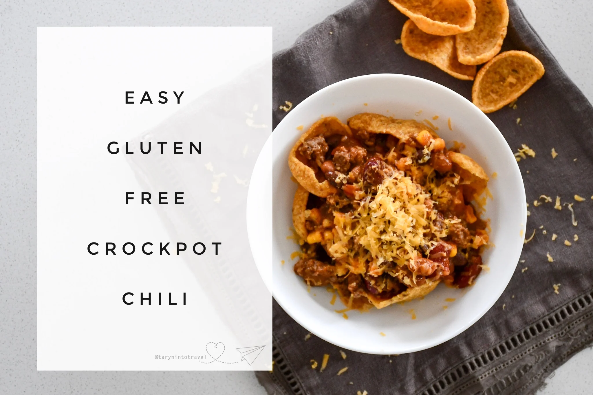 Easy Gluten Free Crockpot Chili