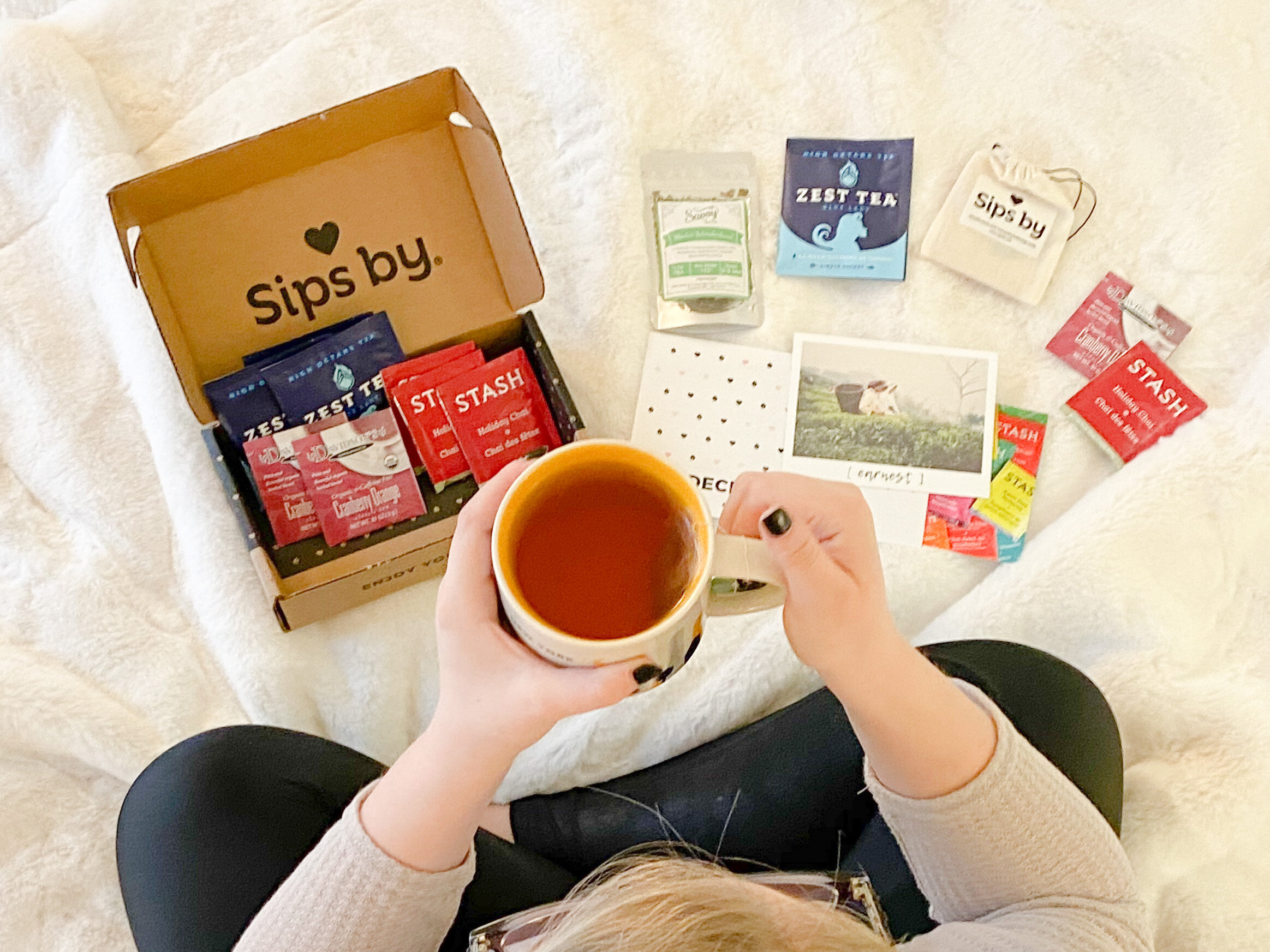 www.tarynintotravel.com Sipsby Tea Review Subscription Box Honest Thoughts Tea Box Try New Teas