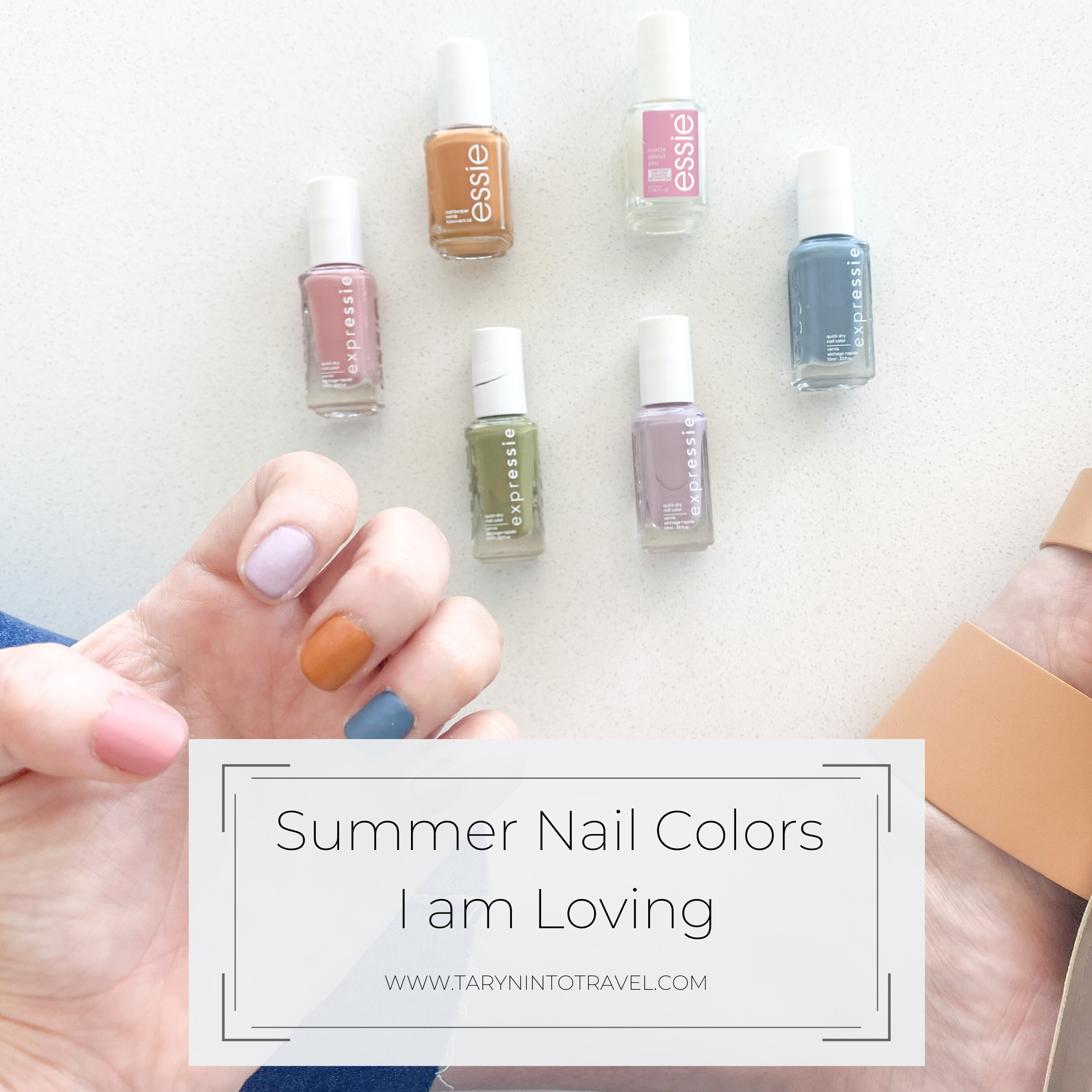 Summer Nail Colors I am Loving