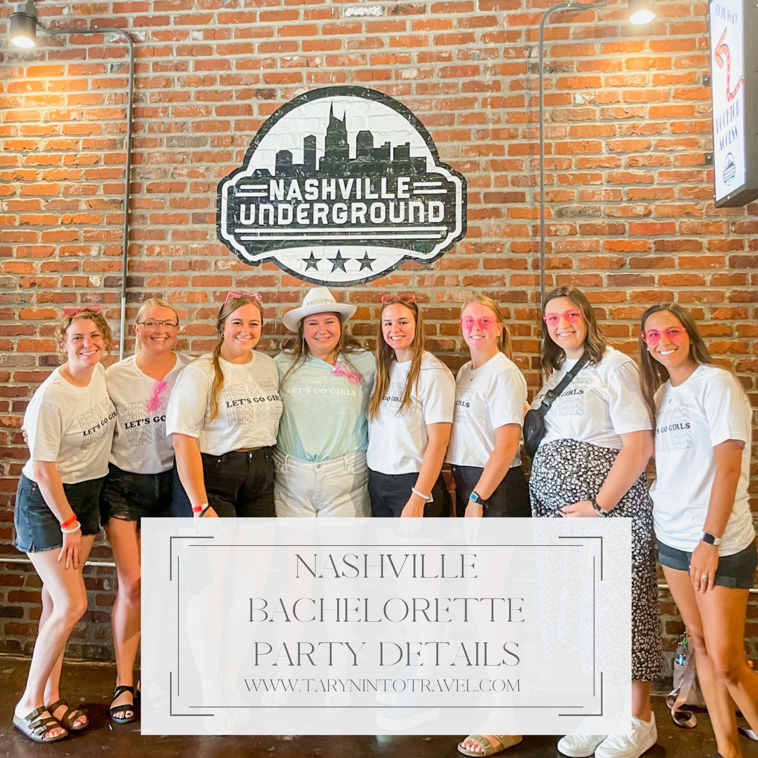Nashville Bachelorette Party Details