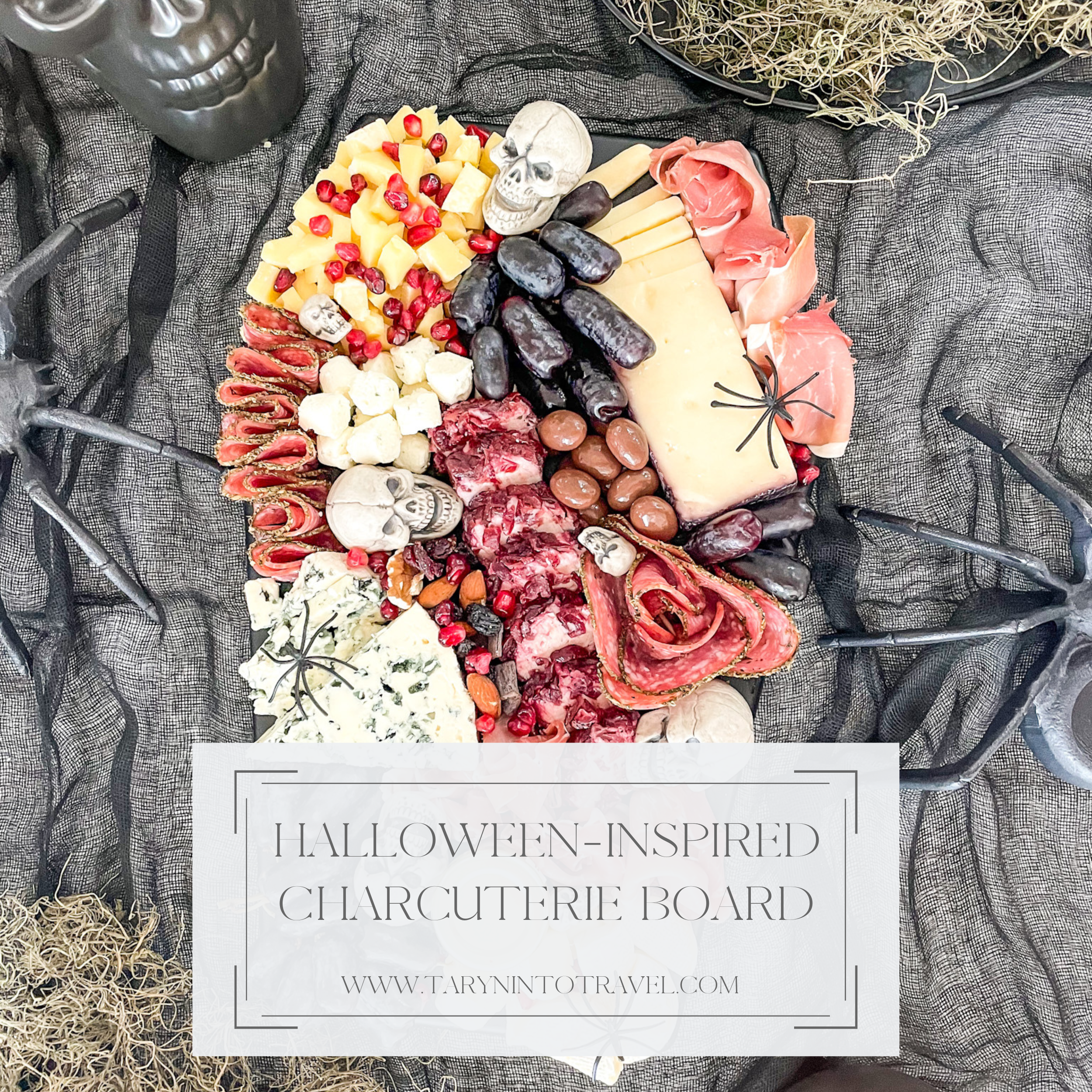 Halloween Inspired Charcuterie Board 