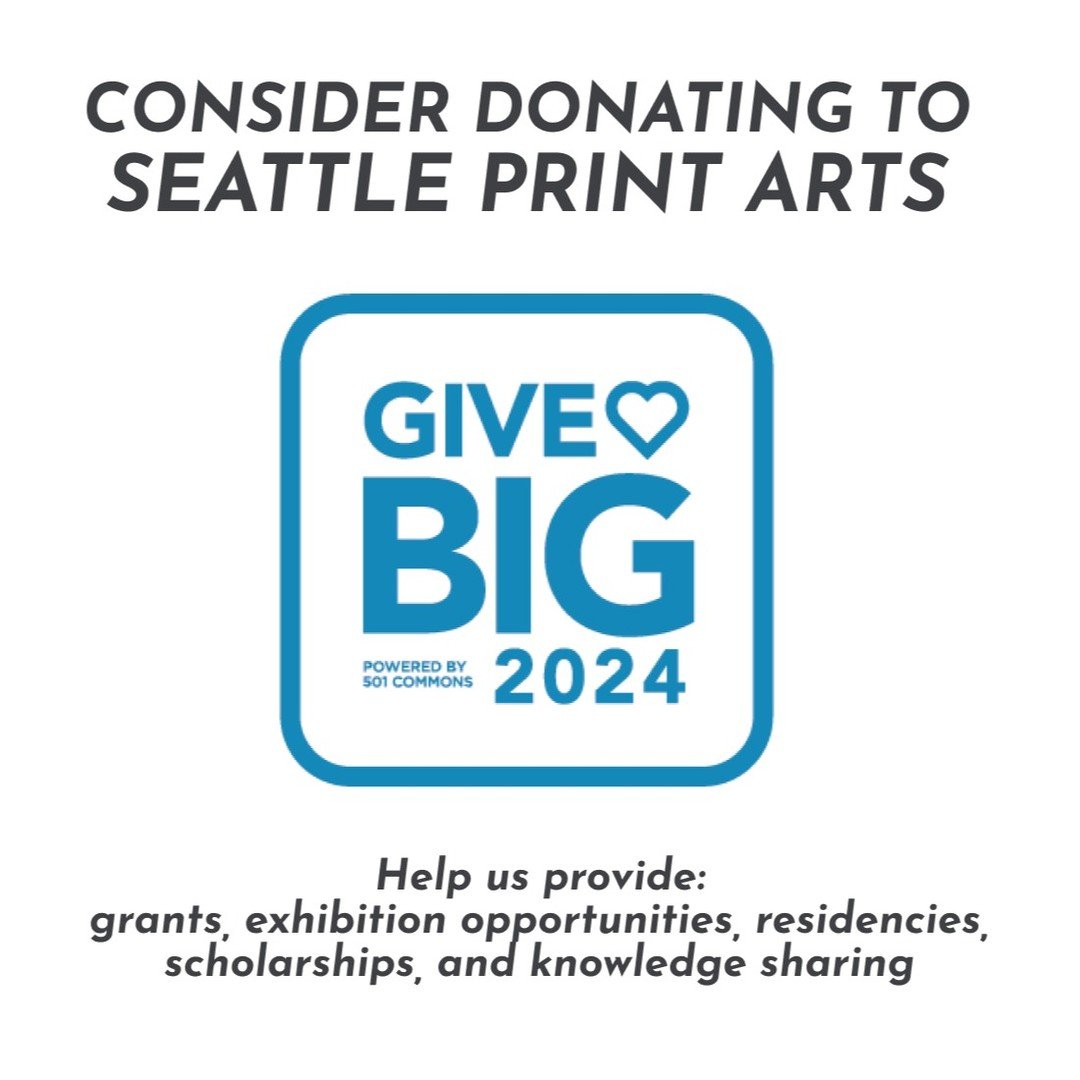 Early Giving is open! 
SPA directly supports printmakers by providing grants, residencies, scholarships, knowledge sharing, and exhibition opportunities.
Every donation makes a big difference. Your donation supports our mission of creating opportunit
