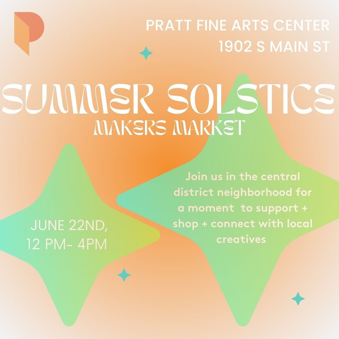 Repost from @prattfinearts
&bull;
Calling all artists, makers, creatives, and small biz vendors: apply to participate in Pratt&rsquo;s Summer Solstice Makers Market by 5/29 (link in bio)! More event details to come. Stay tuned! 😊

#CreativeCommunity
