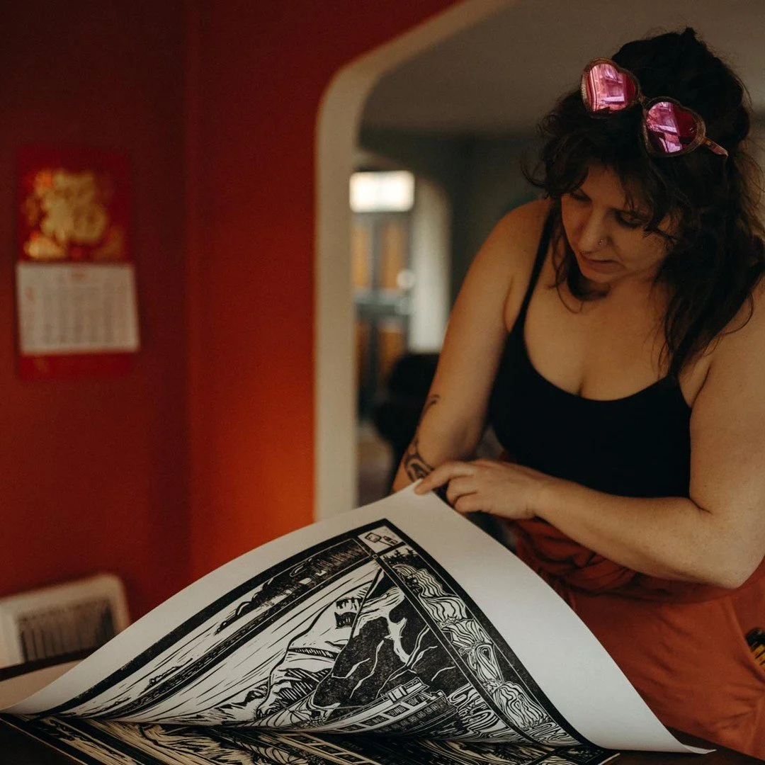 Congratulations to Adrienne Wilber on winning the 2024-2025 Pratt/Seattle Print Arts Partners Grant! 
See more of her work here! 
https://www.adrienne-wilber.com/
IG: @adrienne1kathleen