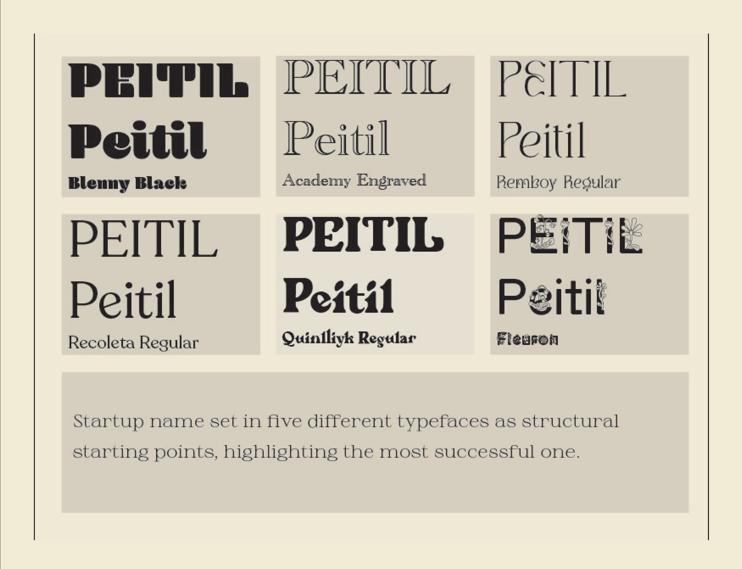 Font Choice