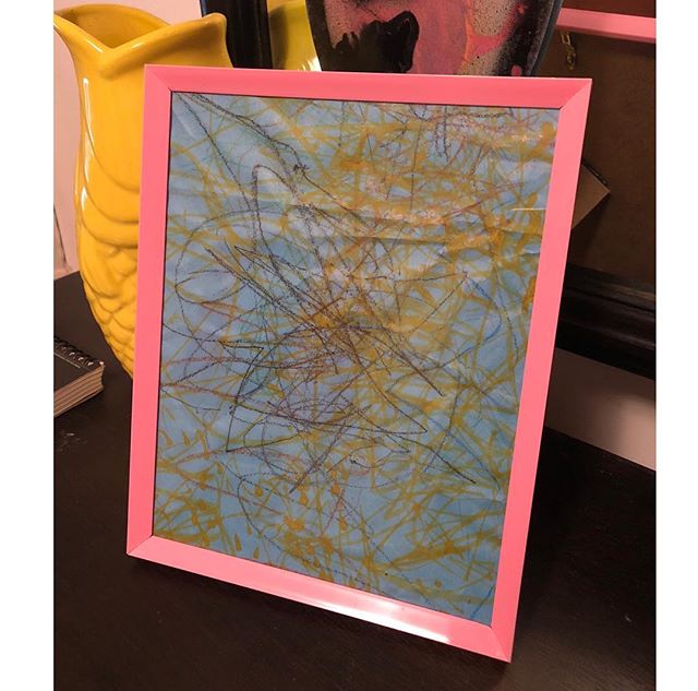 Brought home some student work today! 😍 Many of my roughly 17 MONTH OLD students are already using tripod grip, something that isn't expected to develop until 3 or 4 years of age. How?? What?! Yes. We color. 3 to 4 times a day on average, with marke