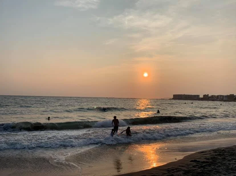海の家の営業期間終了のお知らせ。