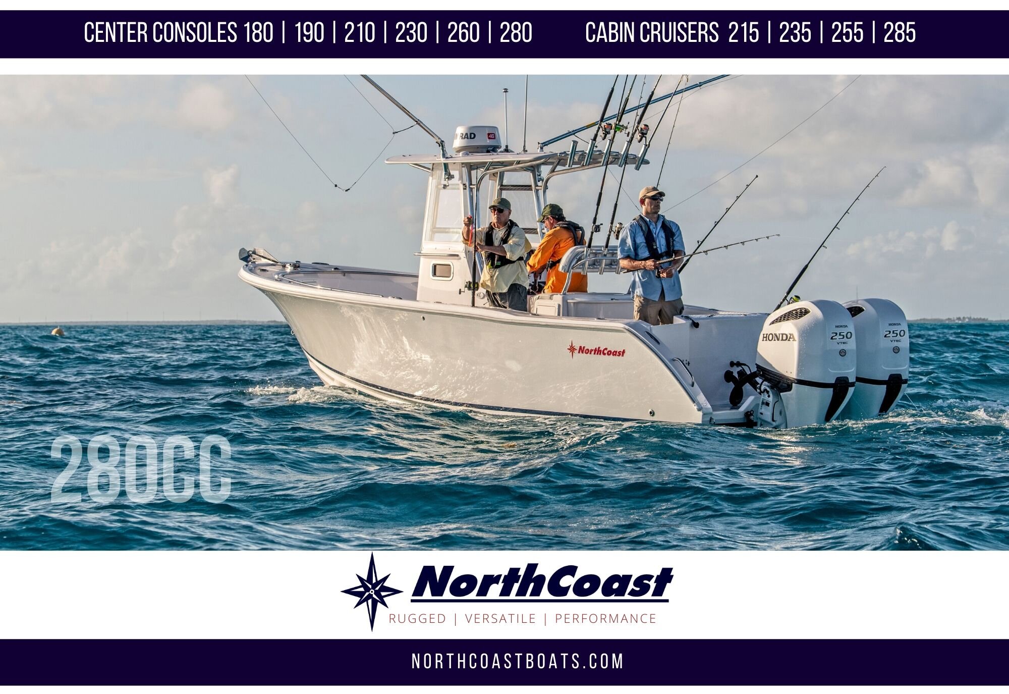 What makes a NorthCoast Boat Rugged | Versatile | Performance Machine