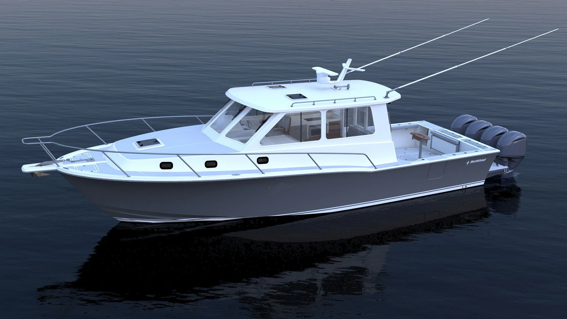 NorthCoast 415HT "Design" with Cesar DaPonte and guests.