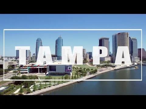 4K TAMPA, FL Drone Footage (Ultra HD)