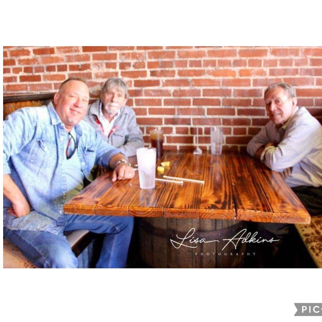 Muscle Shoals Songwriters Festival
Some of my favorite guys!  My dad, Grady; my godfather, Spooner; and my friend and co-board member, Phillip! 
Linda Lisa Adkins thanks for this special photo!