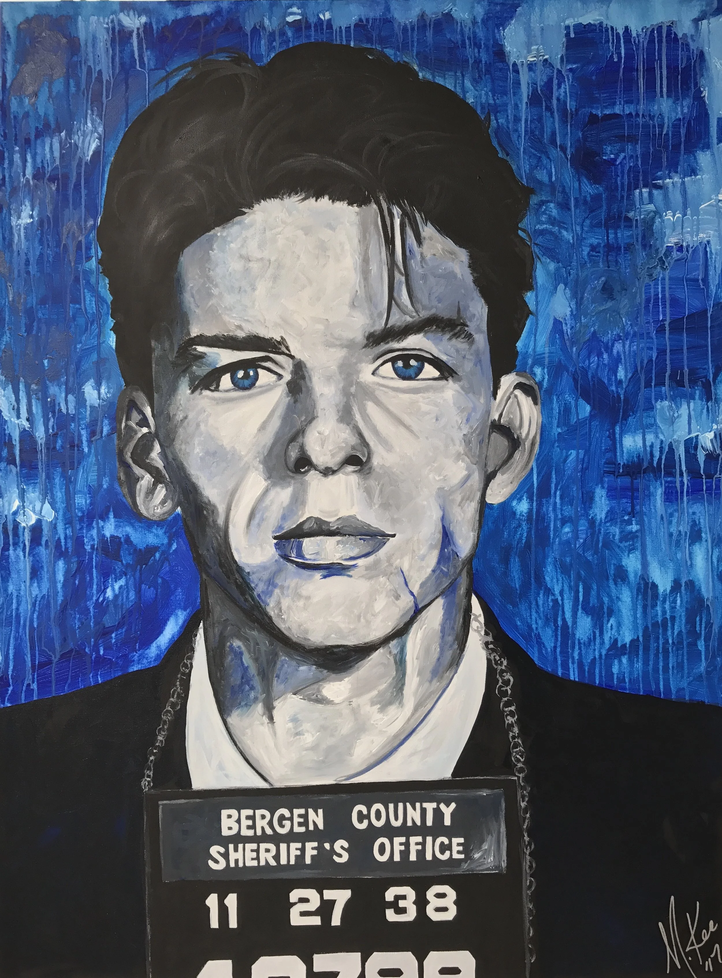Michelle Kee “Ol’ Blue Eyes” | 36” x 48” | $12,500