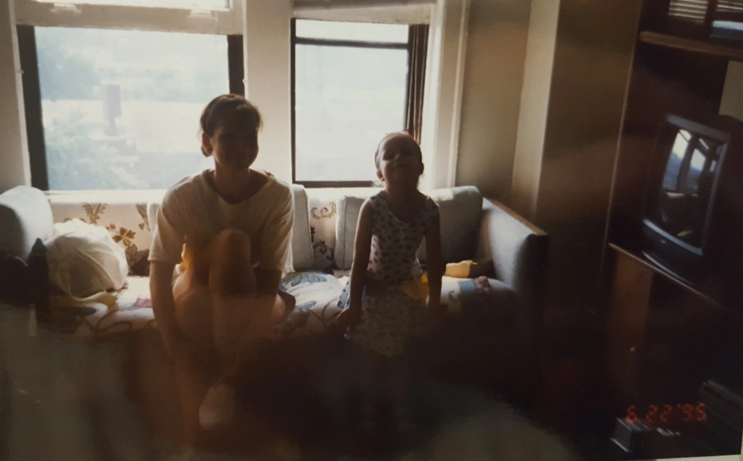 My mom and I’s first apartment in the US. Hyde Park, Chicago.