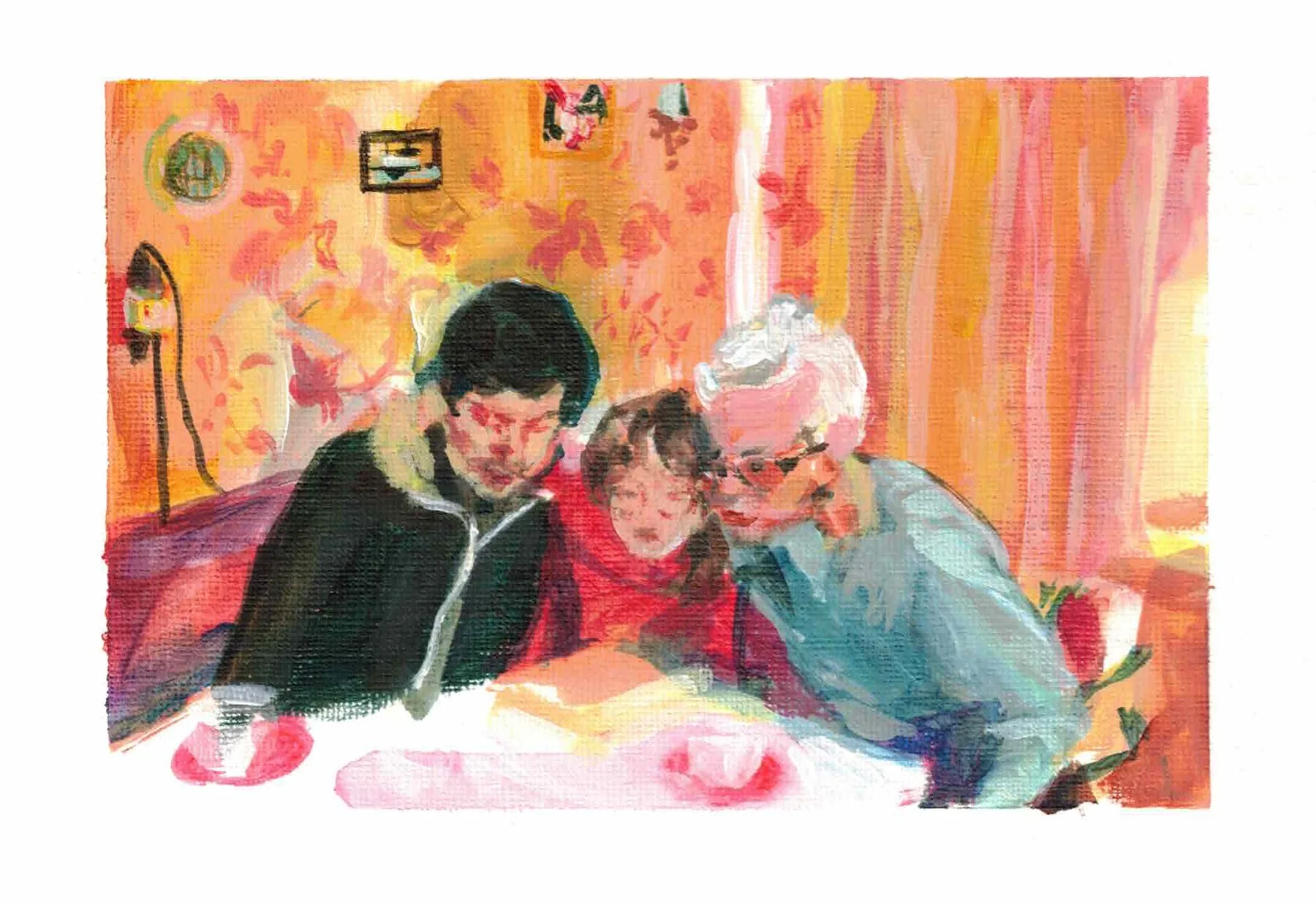 Neice's 8th Birthday with Papa