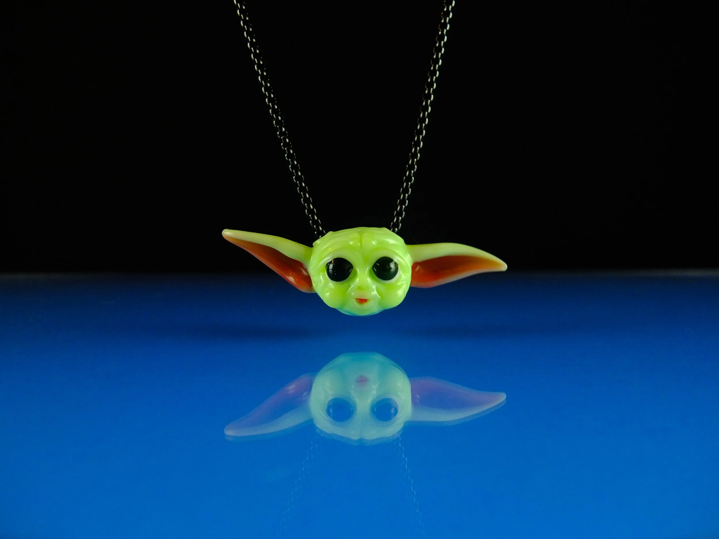 Grogu UV/Glow in the Dark Pendant