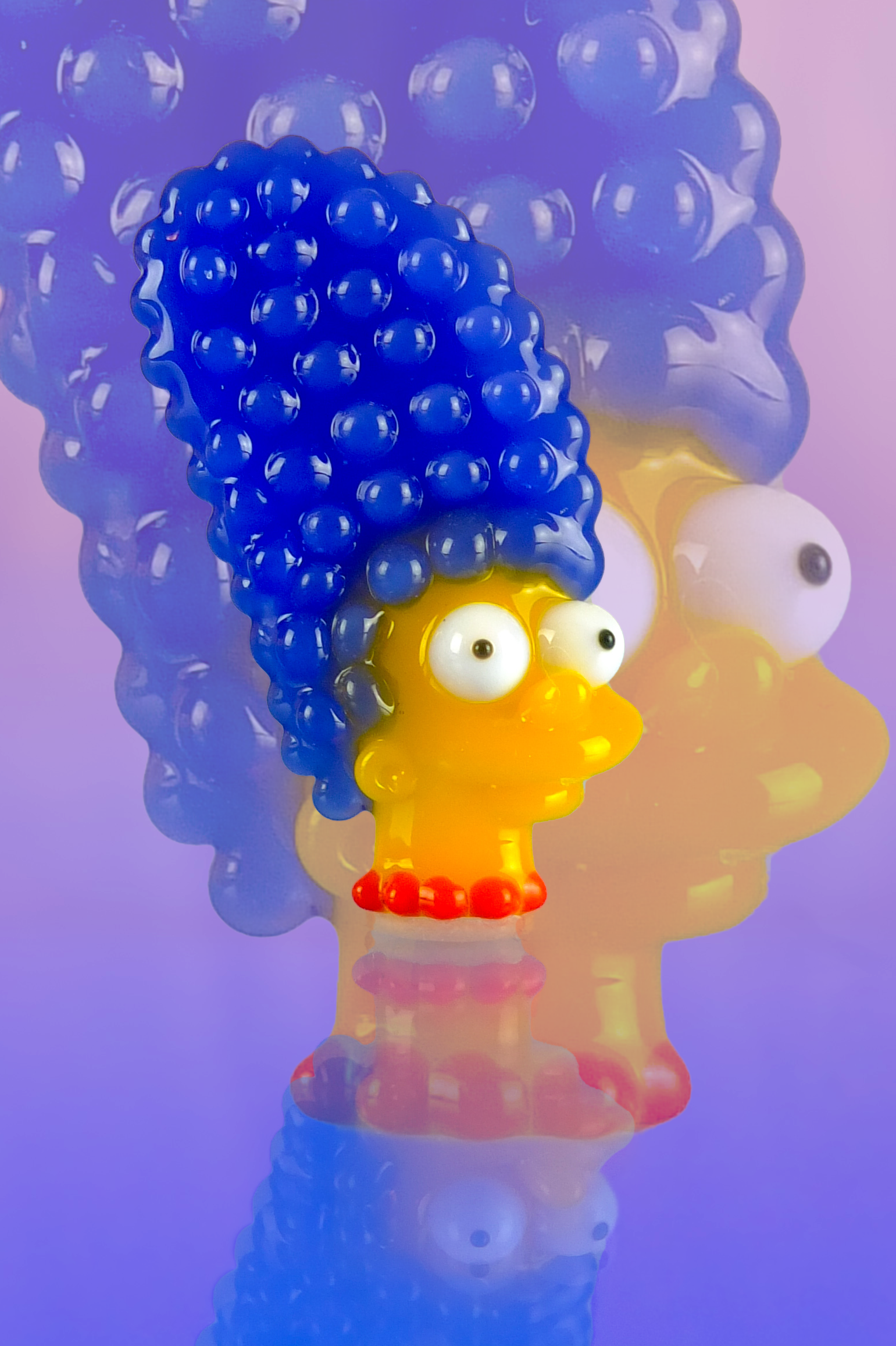 Marge Simpson "2D" Pendant