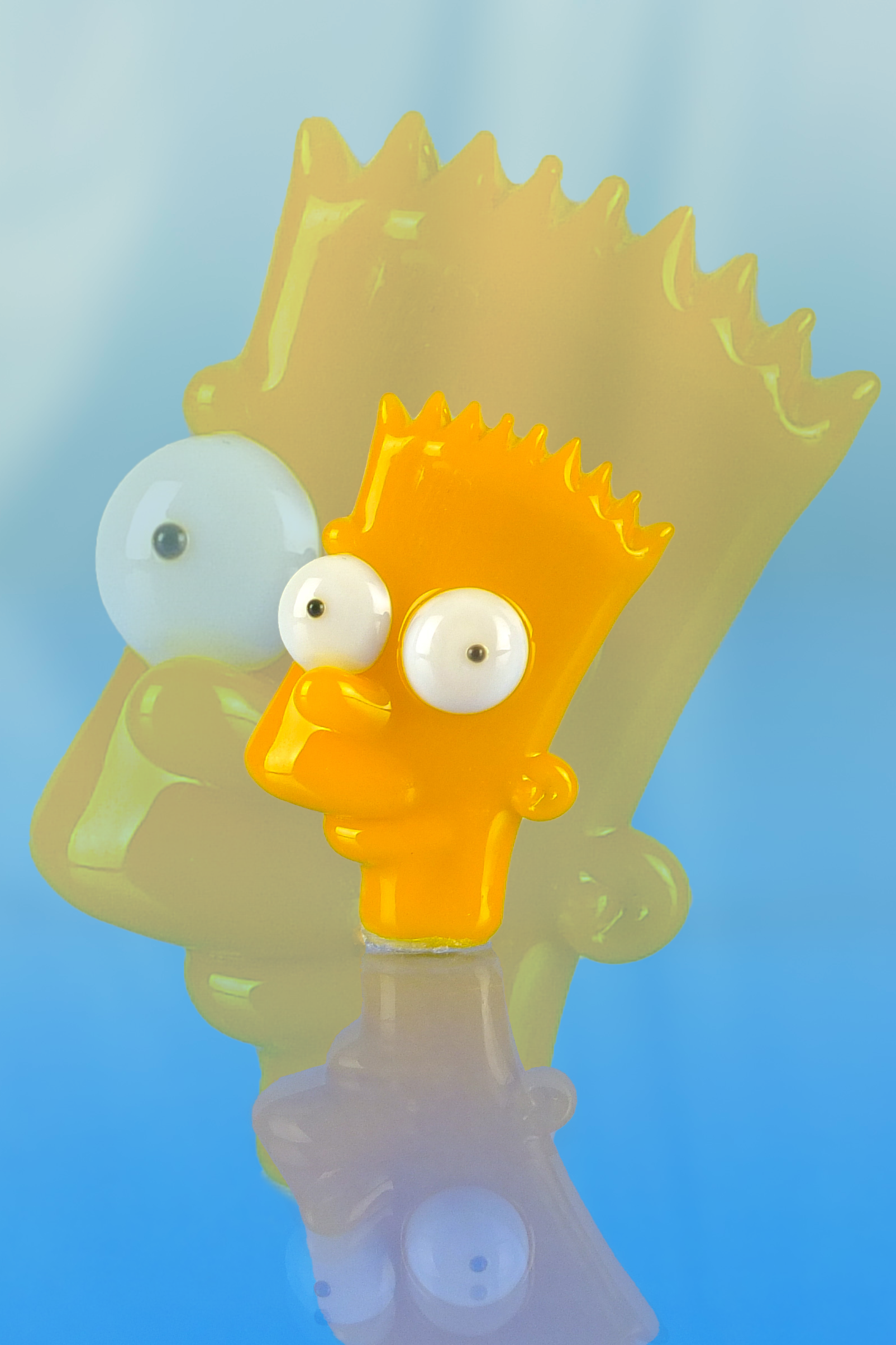 Bart Simpson "2D" Pendant
