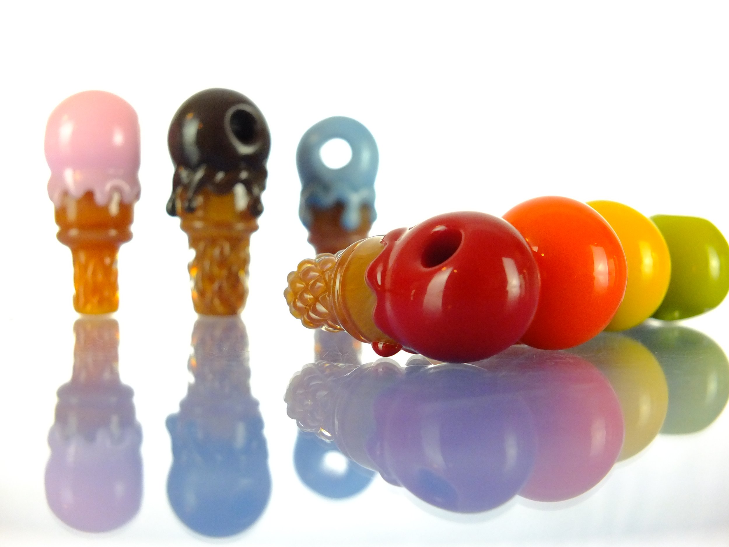 Ice Cream Cone Pendants