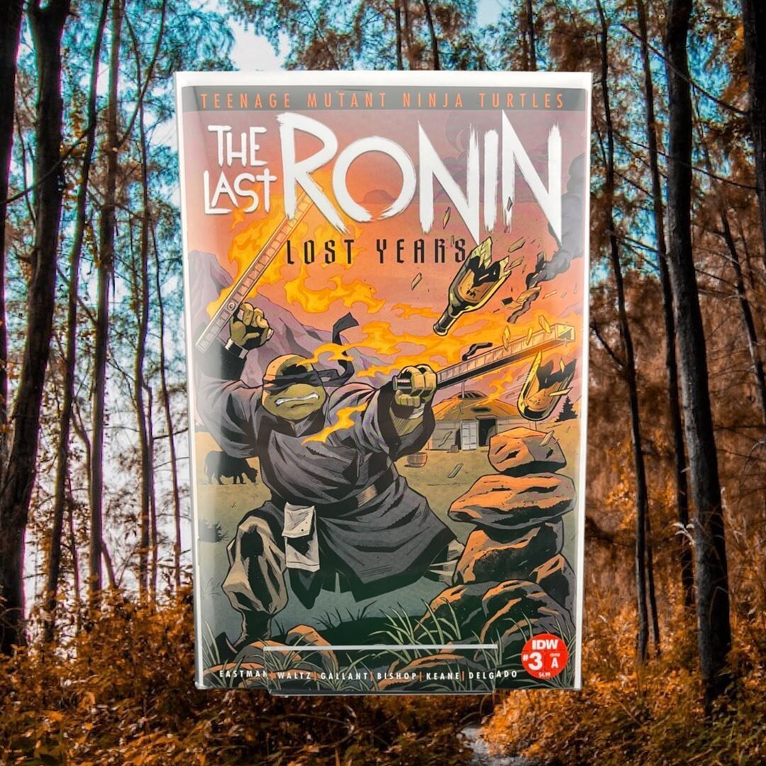 TMNT: The Last Ronin - Lost Years #3 

Put it on your pull list&hellip;

Another solid issue in this series from @kevineastmantmnt &amp; @tomwaltz1 

I am really enjoying both the flashbacks as well as the &ldquo;present day&rdquo; story with the new