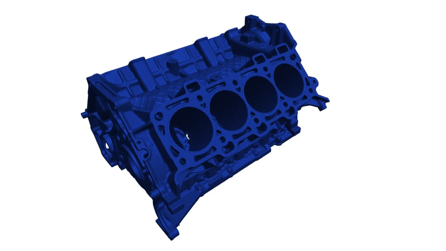 Ford Engine Scanner Ford barra engine 3D scan — Bremar Automotion 3D Scan Store