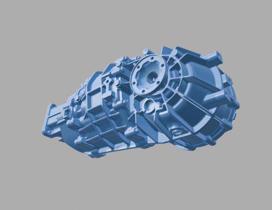 79-80 Porsche 924 G31-G32 Snailshell Transaxle - 3D Scan (STL) [Item: GPE]