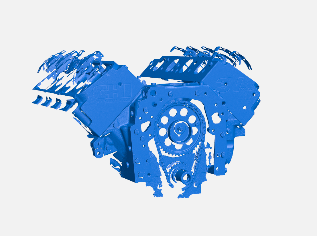 Ford 351C (Cleveland) Engine Front End - 3D Scan (STL) [Item: MHI]