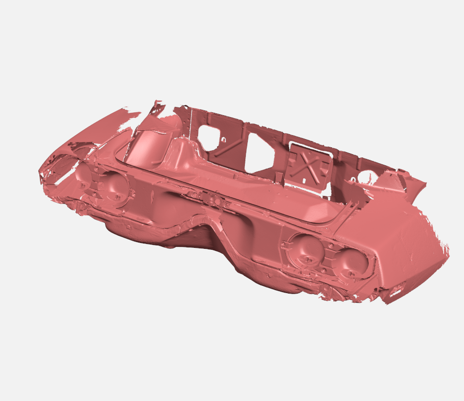 1972 Chevrolet Camaro Trunk - 3D Scan (STL) [Item: DKA]