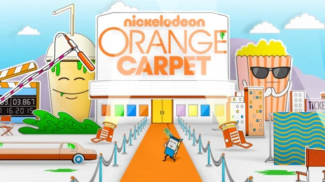 Nickelodeon Orange Carpet 2015