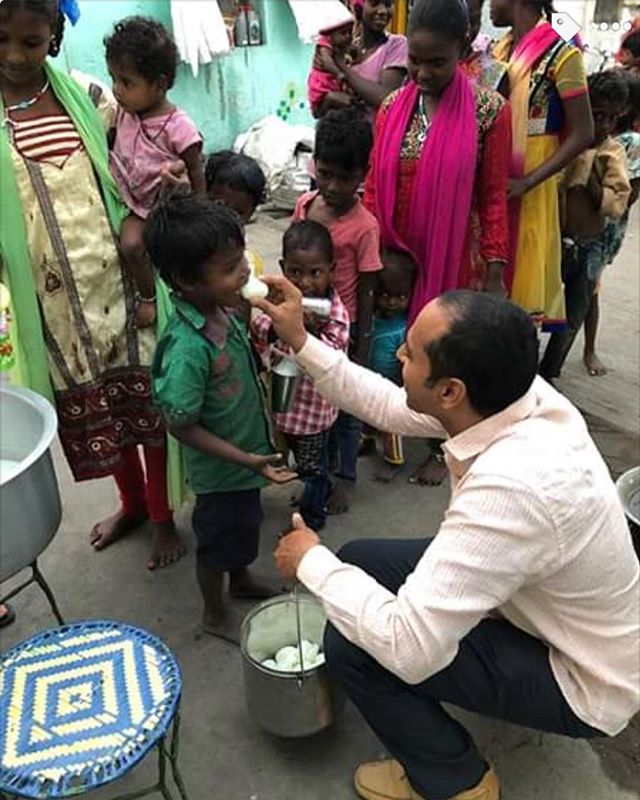 Our Nutrition Program at Berachah in India, bringing protein to poor villages so children can learn better.