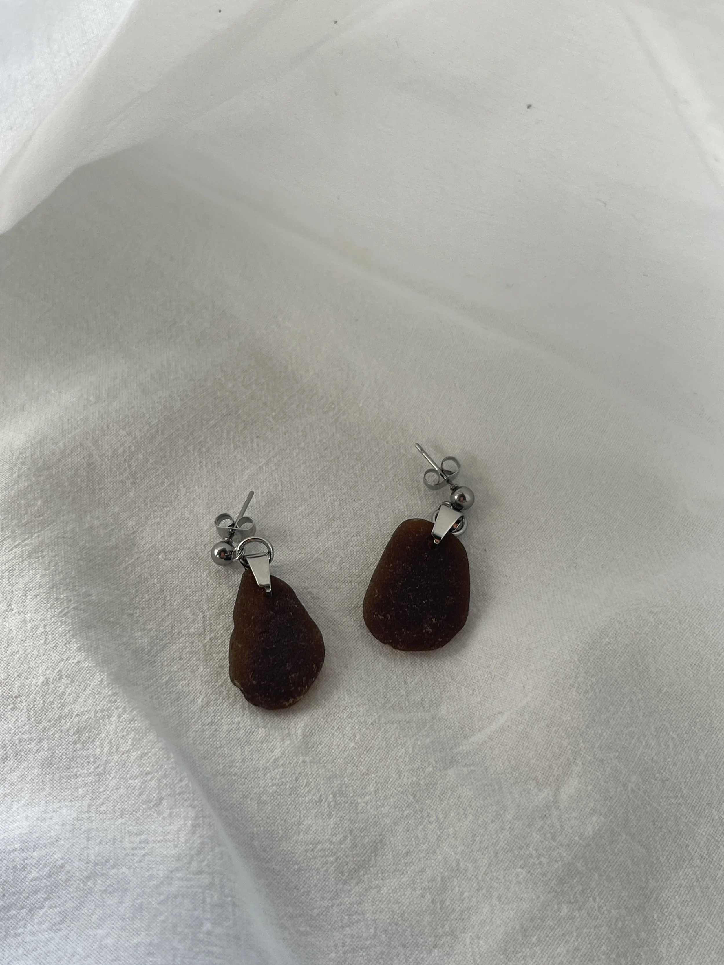 SG Earrings with bail BROWN 2.JPG