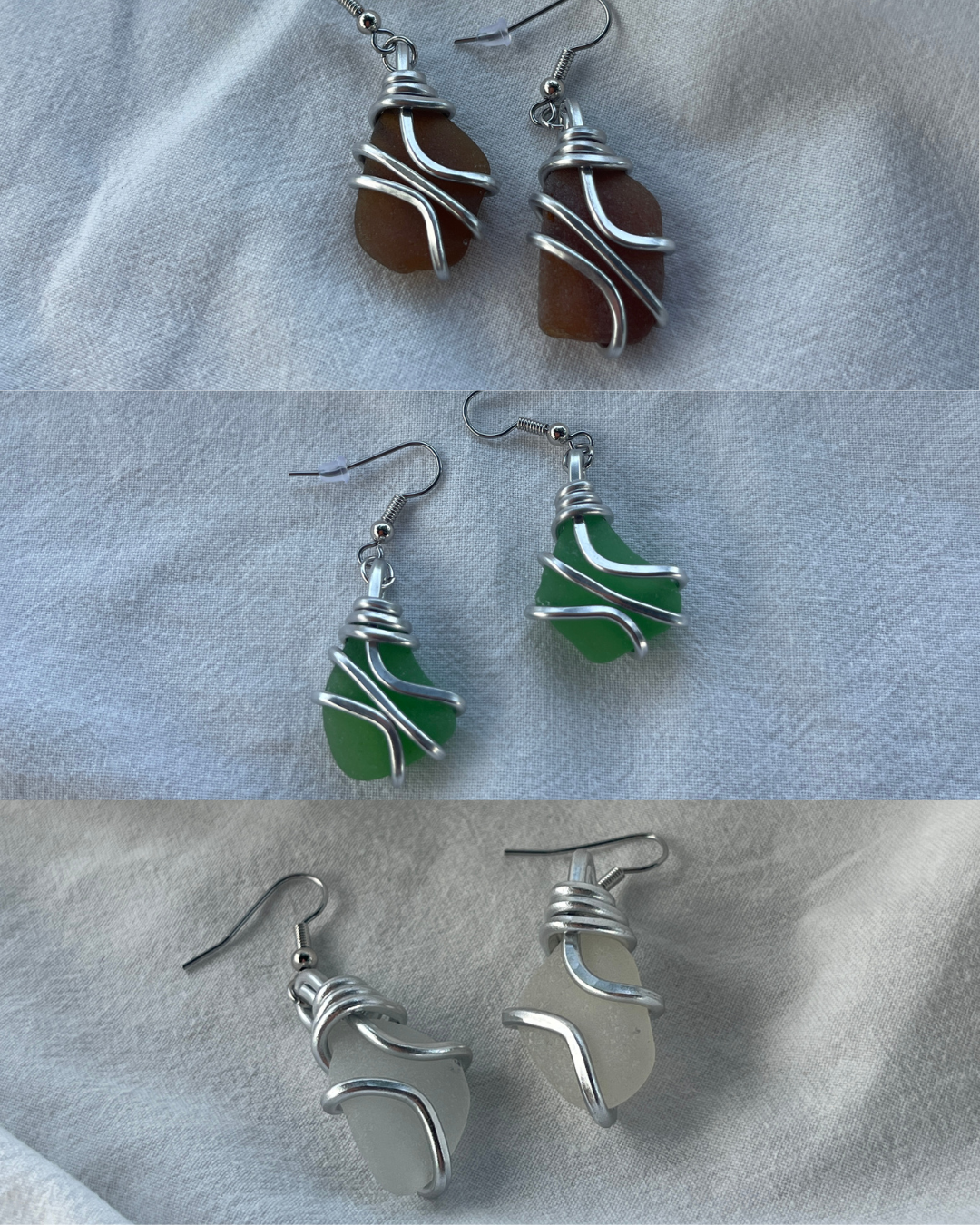 Sea Glass Earrings (assorted)