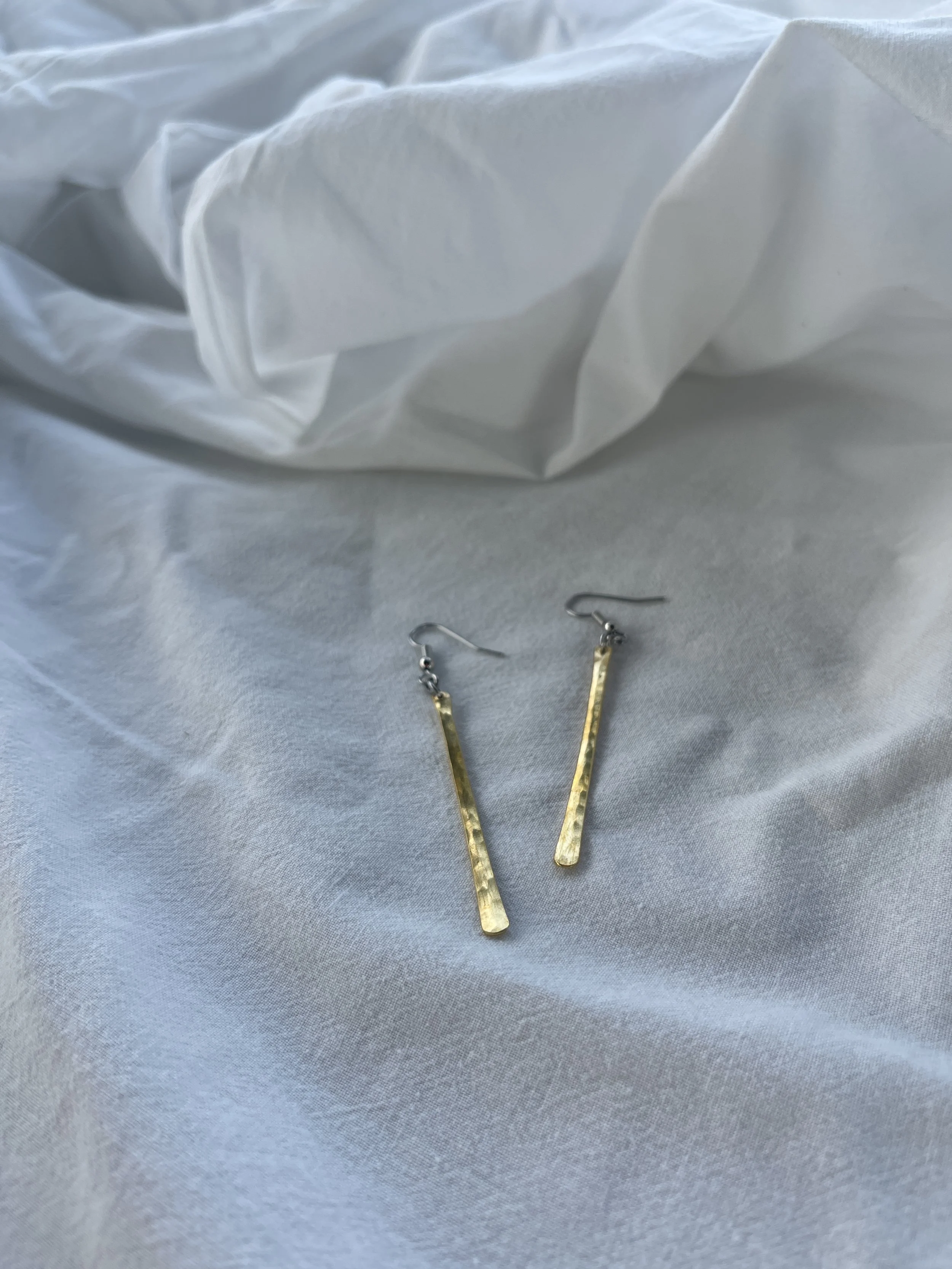 Straight earrings brass 2.JPG