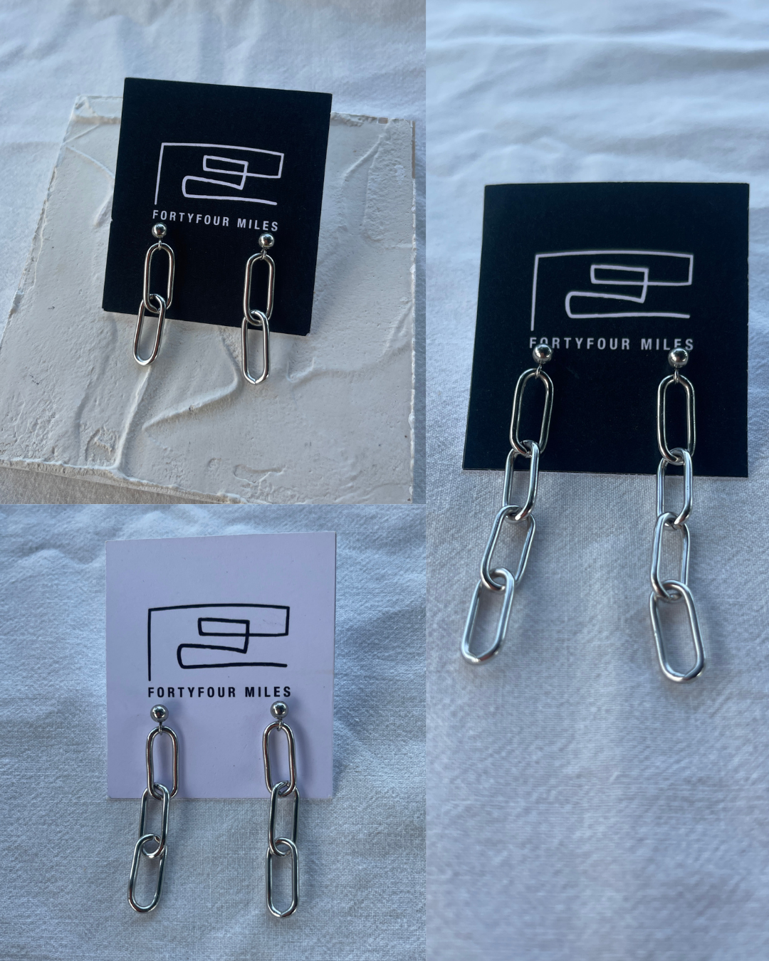 Link Drop Earrings (Basic)