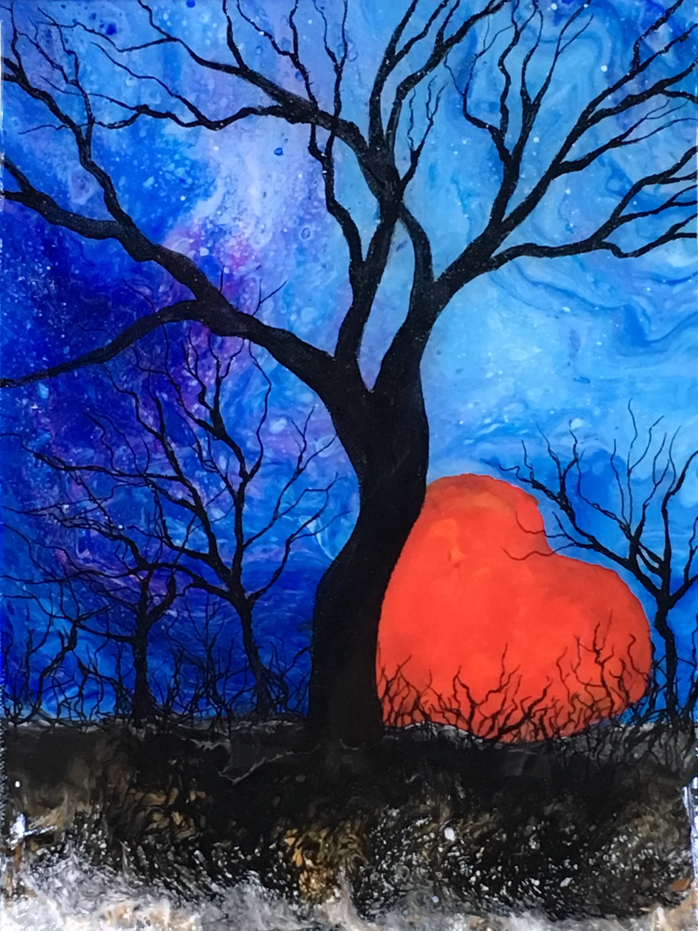 In the Shadow of the Trees..JPG