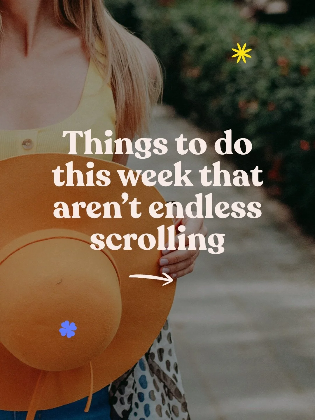 Hands up if you&rsquo;ve spent an entire Sunday scrolling for inspiration and ended up feeling less inspired than when you started. 🙋 

Oh hi, me toooo. Nobody tells you that creativity needs gaps. Little pockets of nothing where your brain can wand