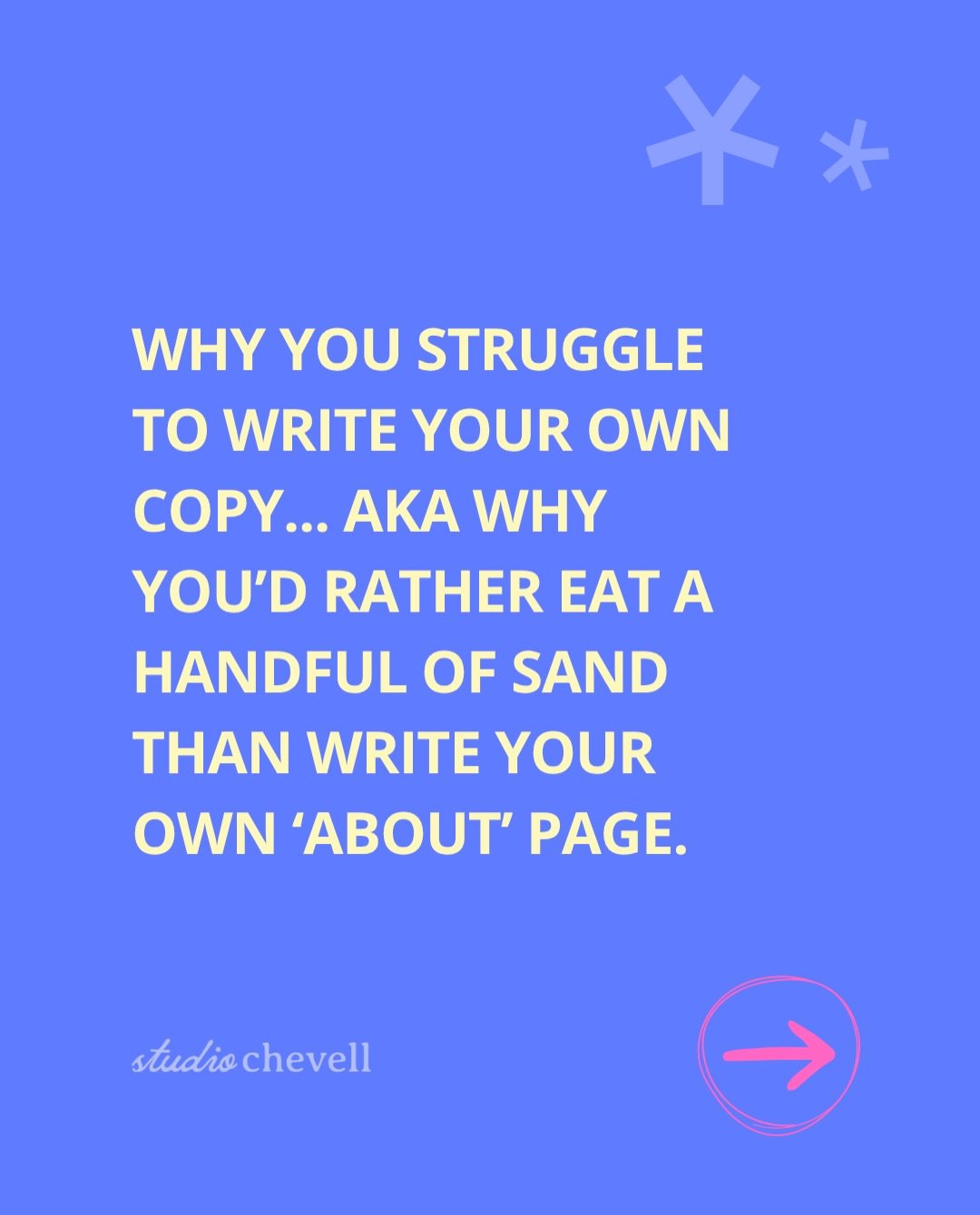Okay, so you sit down to write your About page. You&rsquo;ve got a coffee. You&rsquo;ve got the best of intentions. But twenty minutes later you are lying on the floor of your office having what can only be described as an episode, and there is chees